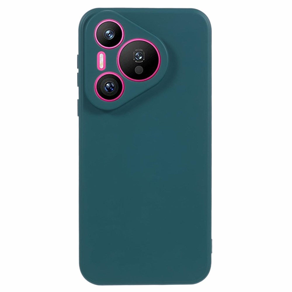 Huawei Pura 70 - EIDERWOOD Foret Fleksibelt Plast Cover - Grøn