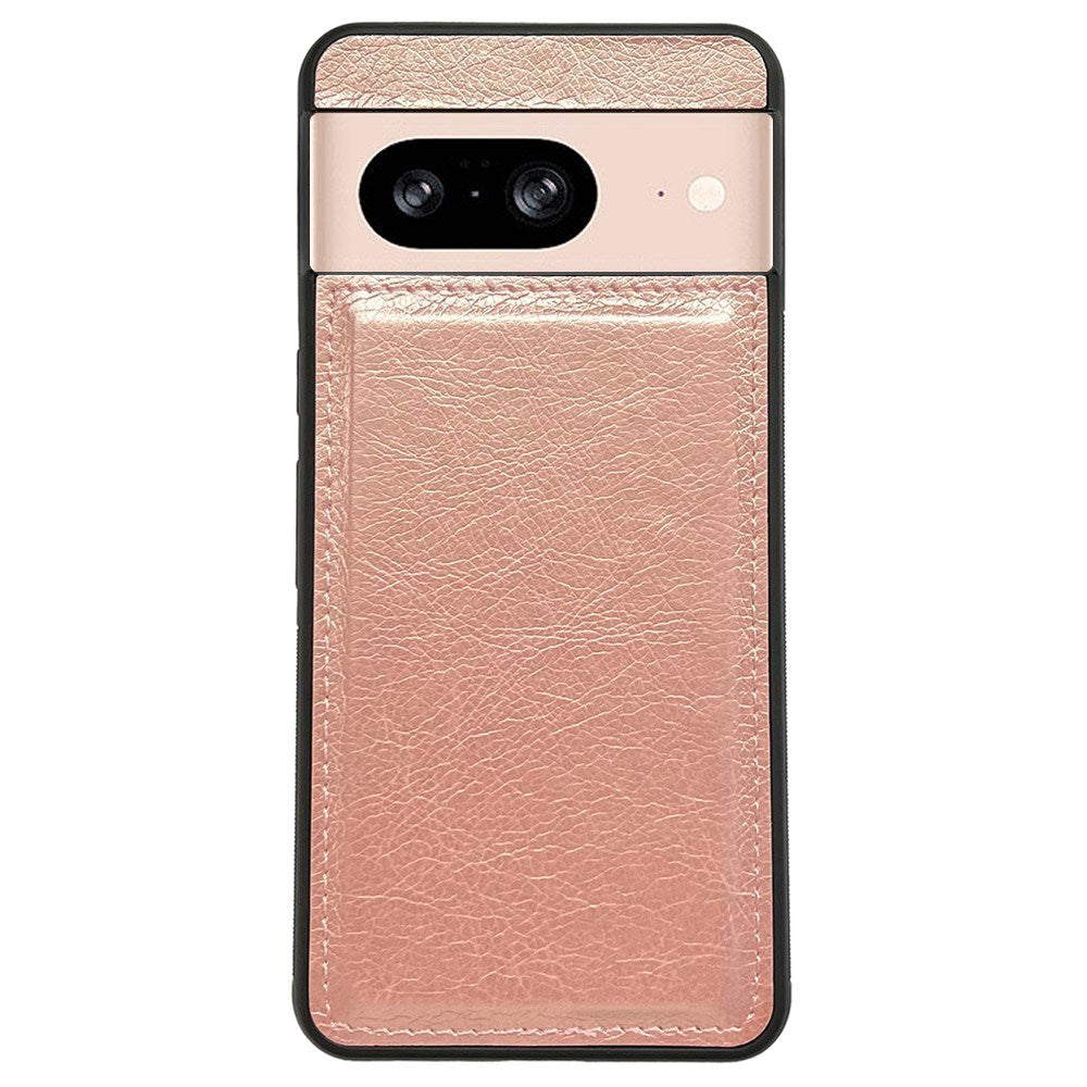 EIDERWOOD Google Pixel 9 / Pixel 9 Pro Læderbelagt Plastik Bagside Cover - Rose Gold