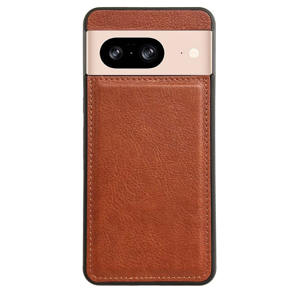 EIDERWOOD Google Pixel 9 / Pixel 9 Pro Læderbelagt Plastik Bagside Cover - Brun