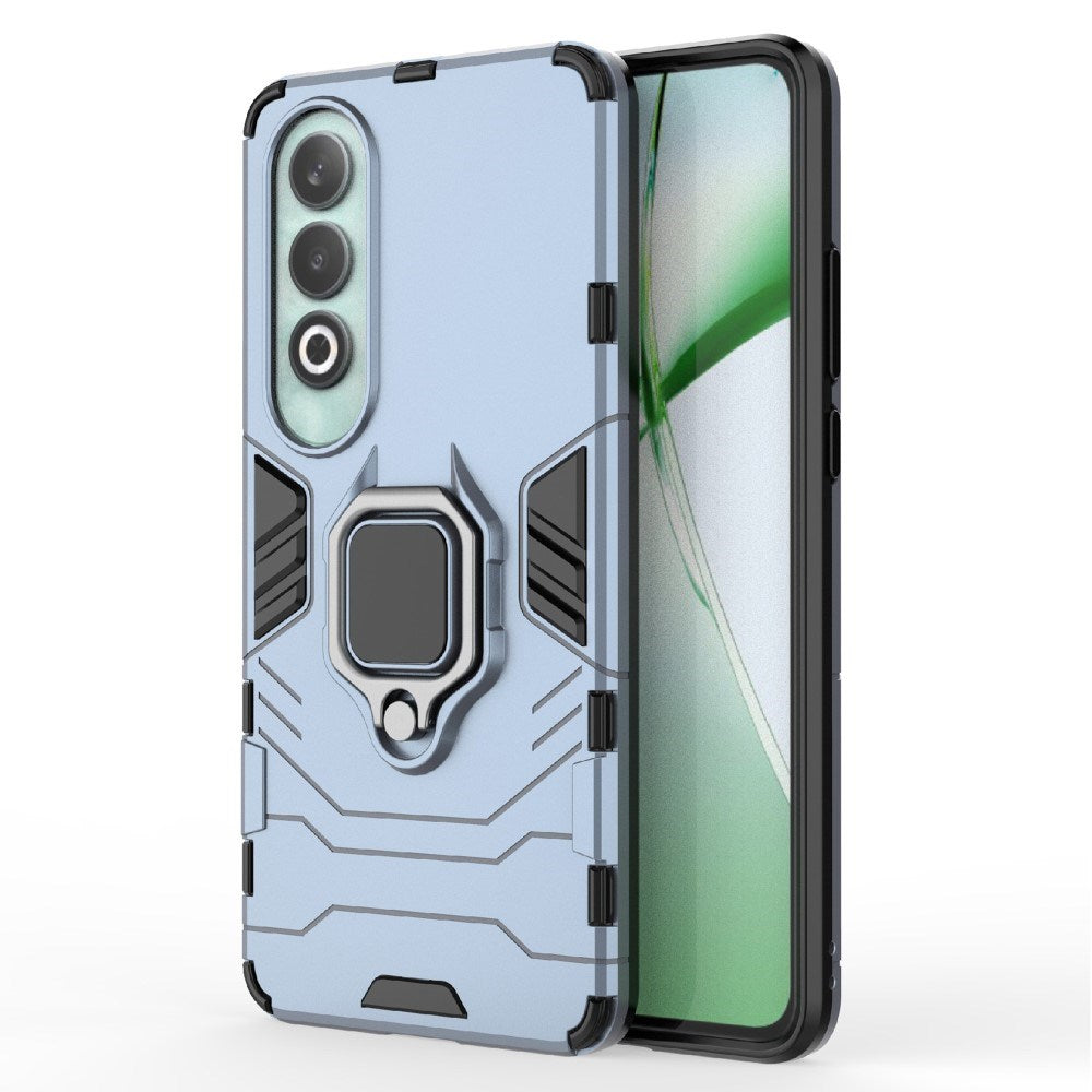 EIDERWOOD OnePlus Nord CE4 (5G) Hybrid Håndværker Bagside Cover m. Magnetisk Kickstand - Blå