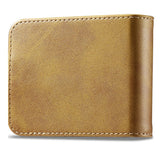 EIDERWOOD - Samsung Galaxy Z Flip7 FE / Flip6 Kunstlæder Flip Cover m. Kortholder & Ståfunktion - Lysebrun