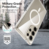 Samsung Galaxy S24 Ultra ESR Classic Hybrid Halolock Bagside Cover - MagSafe Kompatibel - Gennemsigtig