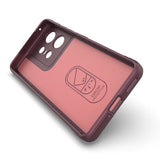 EIDERWOOD Motorola Edge 50 Pro Fleksibelt Plastik Bagside Cover - Vinrød