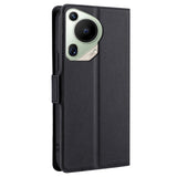EIDERWOOD Huawei Pura 70 Ultra Flip Case i Kunstlæder m. Kortholder & Ståfunktion - Sort