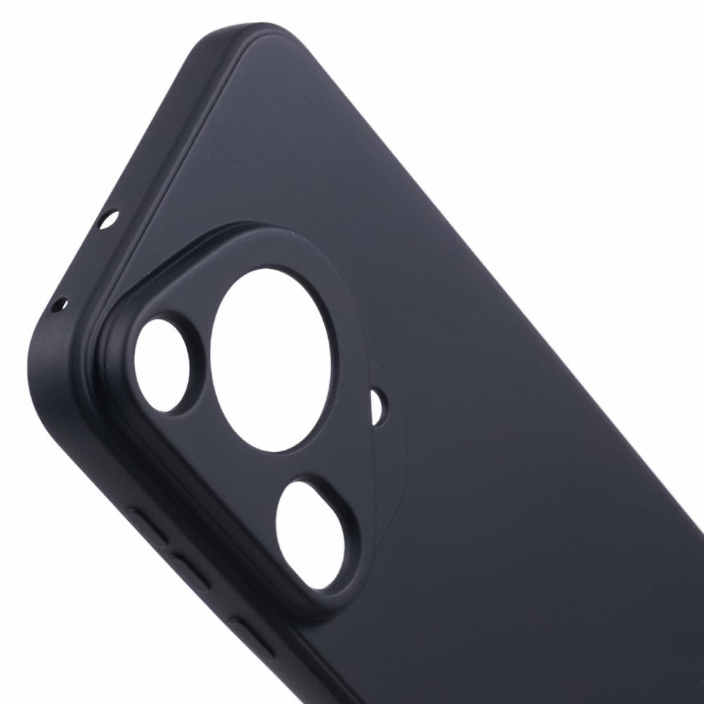 EIDERWOOD Huawei Pura 70 Ultra Mat Fleksibel Plastik Bagside Cover - Sort