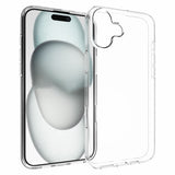 EIDERWOOD iPhone 16 Plus Fleksibel Plastik Bagside Cover - Gennemsigtig