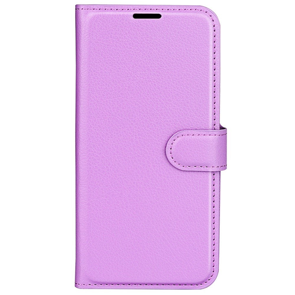 Huawei Pura 70 Pro / 70 Pro+ (Plus) - EIDERWOOD Kunstlæder Flip Cover m. Kortholder & Ståfunktion - Lilla