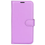 Huawei Pura 70 Pro / 70 Pro+ (Plus) - EIDERWOOD Kunstlæder Flip Cover m. Kortholder & Ståfunktion - Lilla