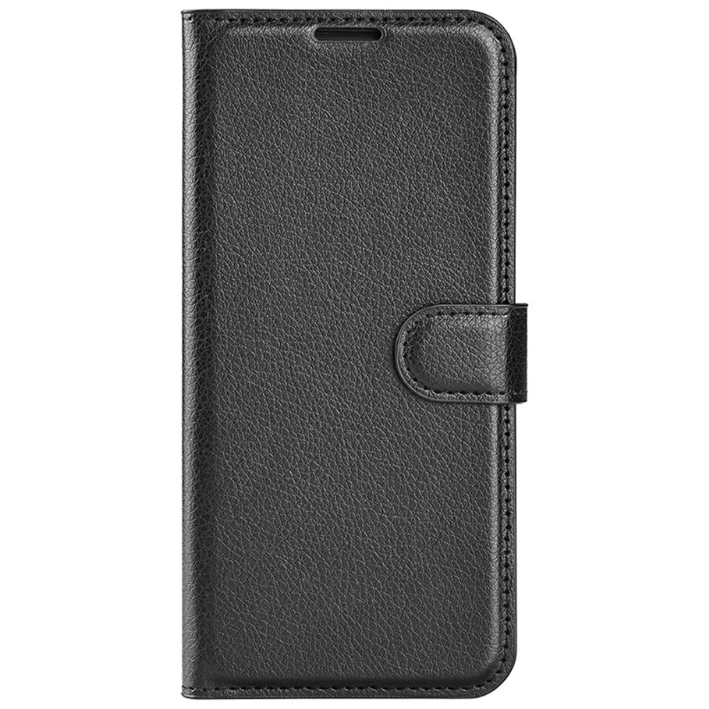 Honor 200 Lite - EIDERWOOD Kunstlæder Flip Cover m. Kortholder & Ståfunktion - Sort