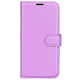Honor 200 Lite - EIDERWOOD Kunstlæder Flip Cover m. Kortholder & Ståfunktion - Lilla