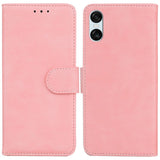 EIDERWOOD Sony Xperia 5 VI Læder Flip Cover m. Pung - Pink