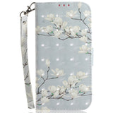 EIDERWOOD OnePlus Nord CE4 (5G) Skinnende Læder Flip Cover m. Pung - Magnolia Blomster