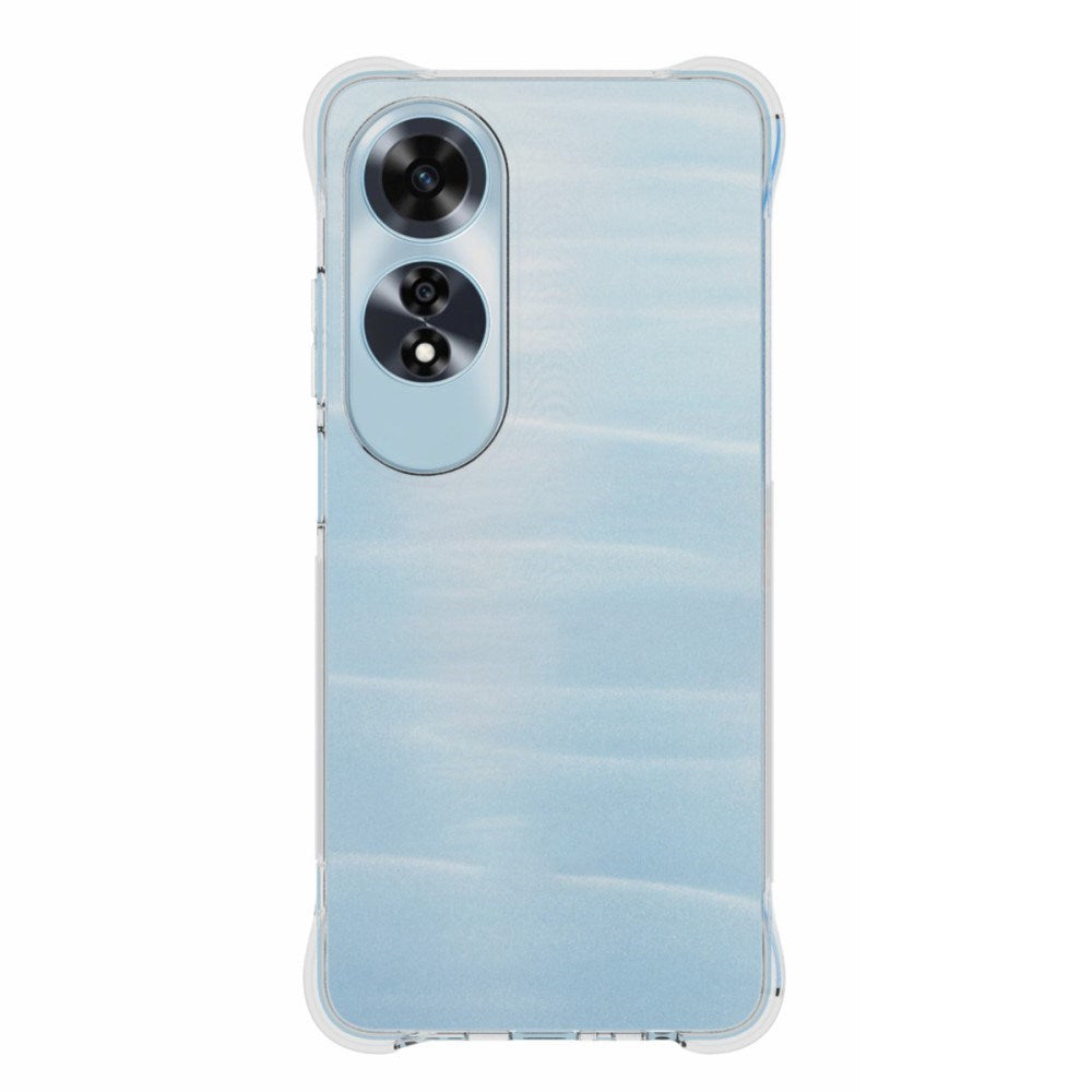 Oppo A60 - EIDERWOOD Fleksibelt Plastik Cover - Gennemsigtig