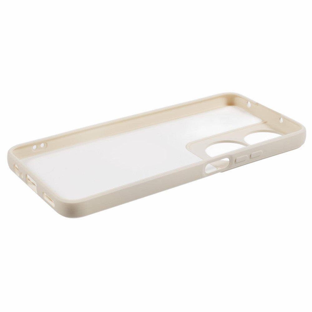 Honor X7b / 90 Smart - EIDERWOOD Foret Fleksibelt Plast Cover - Beige