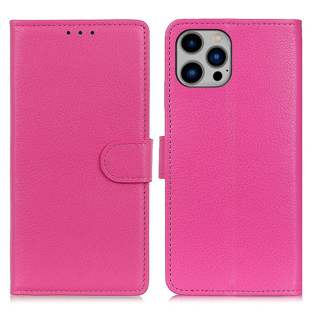 EIDERWOOD iPhone 16 Pro Max Læder Flip Cover m. Pung - Pink