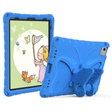 EIDERWOOD iPad Air 11" (2024) Butterfly Kickstand Børne Cover m. Skulderstrop - Blå