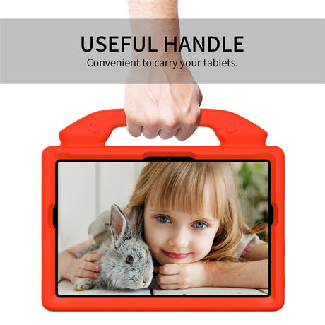 Samsung Galaxy Tab A11+ (Plus) / A9+ (Plus) EIDERWOOD Børnecover m. Ståfunktion - Rød