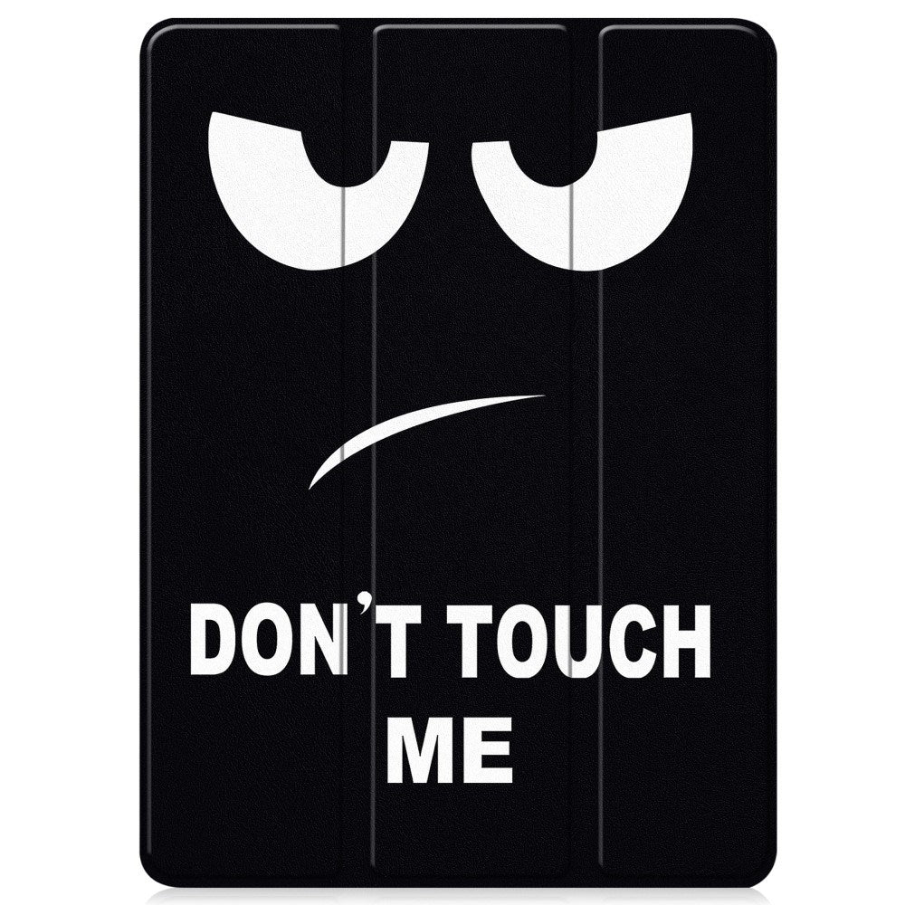 EIDERWOOD OnePlus Pad 2 Tri-Fold Kunstlæder Flip Cover m. Vågeblus Funktion - "Don't Touch Me"