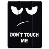 EIDERWOOD OnePlus Pad 2 Tri-Fold Kunstlæder Flip Cover m. Vågeblus Funktion - "Don't Touch Me"