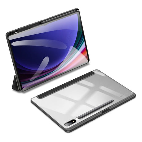 Samsung Galaxy Tab S10 Plus Shockproof Flip Cover m. Penholder - DUX DUCIS TOBY Series - Sort - (DEMO)