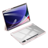 Samsung Galaxy Tab S10 Plus Shockproof Flip Cover m. Penholder - DUX DUCIS TOBY Series - Lyserød