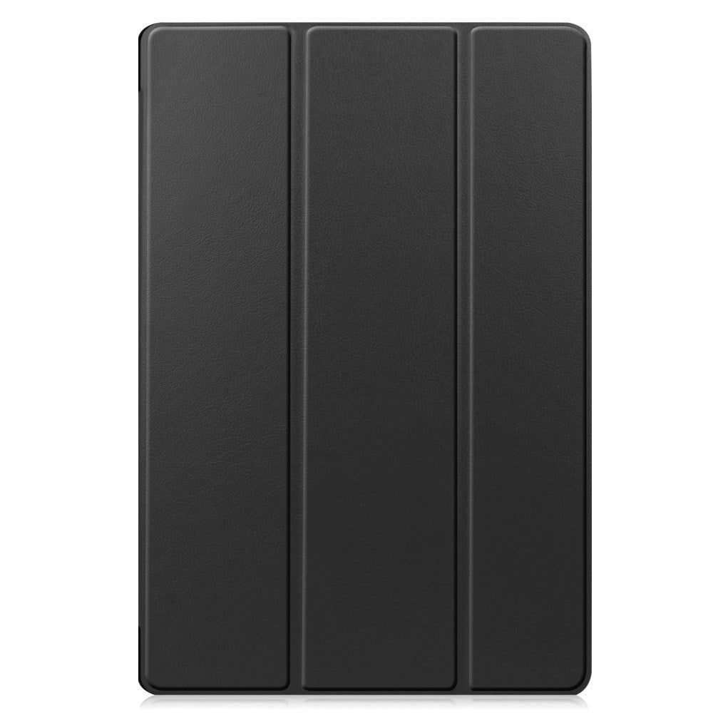 EIDERWOOD Samsung Galaxy Tab S10 Plus Vegansk Læder Cover - Ståfunktion - Sort