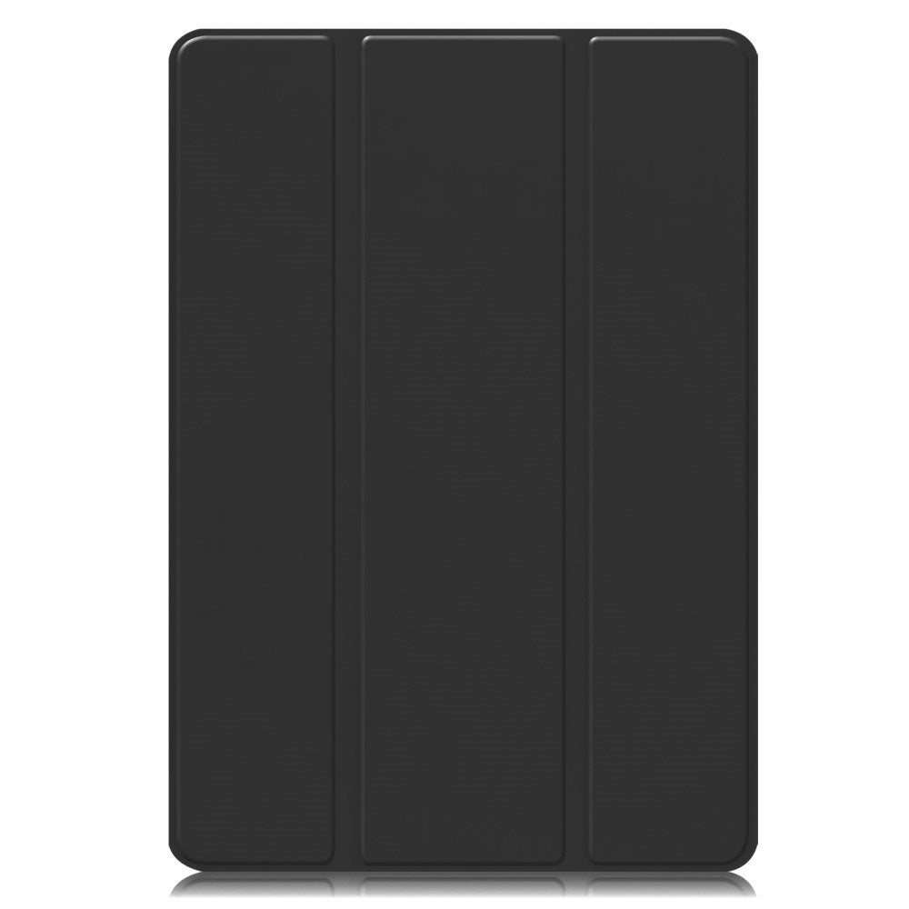 EIDERWOOD Samsung Galaxy Tab S10 Plus Cover - Vegansk Læder - Ståfunktion & Pen Holder - Sort