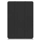 EIDERWOOD Samsung Galaxy Tab S10 Plus Cover - Vegansk Læder - Ståfunktion & Pen Holder - Sort