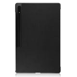 EIDERWOOD Samsung Galaxy Tab S10 Ultra Tri-Fold Læder Flip Cover m. Standerfunktion - Sort