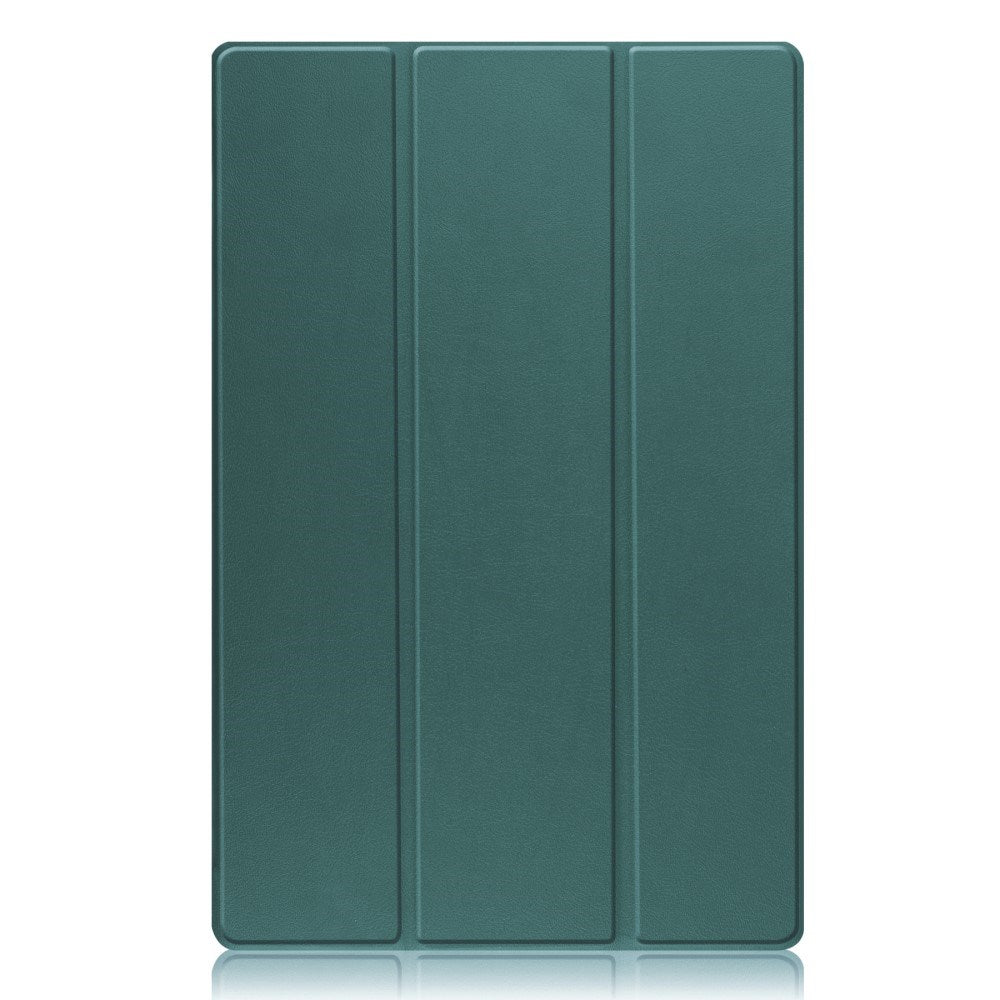 EIDERWOOD Samsung Galaxy Tab S10 Ultra Tri-Fold Læder Flip Cover m. Standerfunktion - Grøn