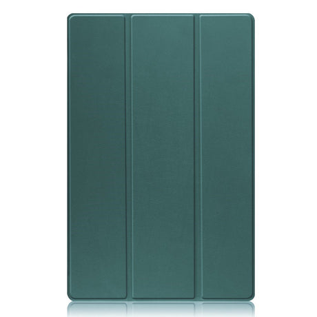 EIDERWOOD Samsung Galaxy Tab S10 Ultra Tri-Fold Læder Flip Cover m. Standerfunktion - Grøn