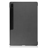 EIDERWOOD Samsung Galaxy Tab S10 Ultra Tri-Fold Læder Flip Cover m. Standerfunktion - Grå