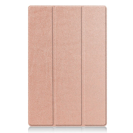 EIDERWOOD Samsung Galaxy Tab S10 Ultra Tri-Fold Læder Flip Cover m. Standerfunktion - Rosenguld