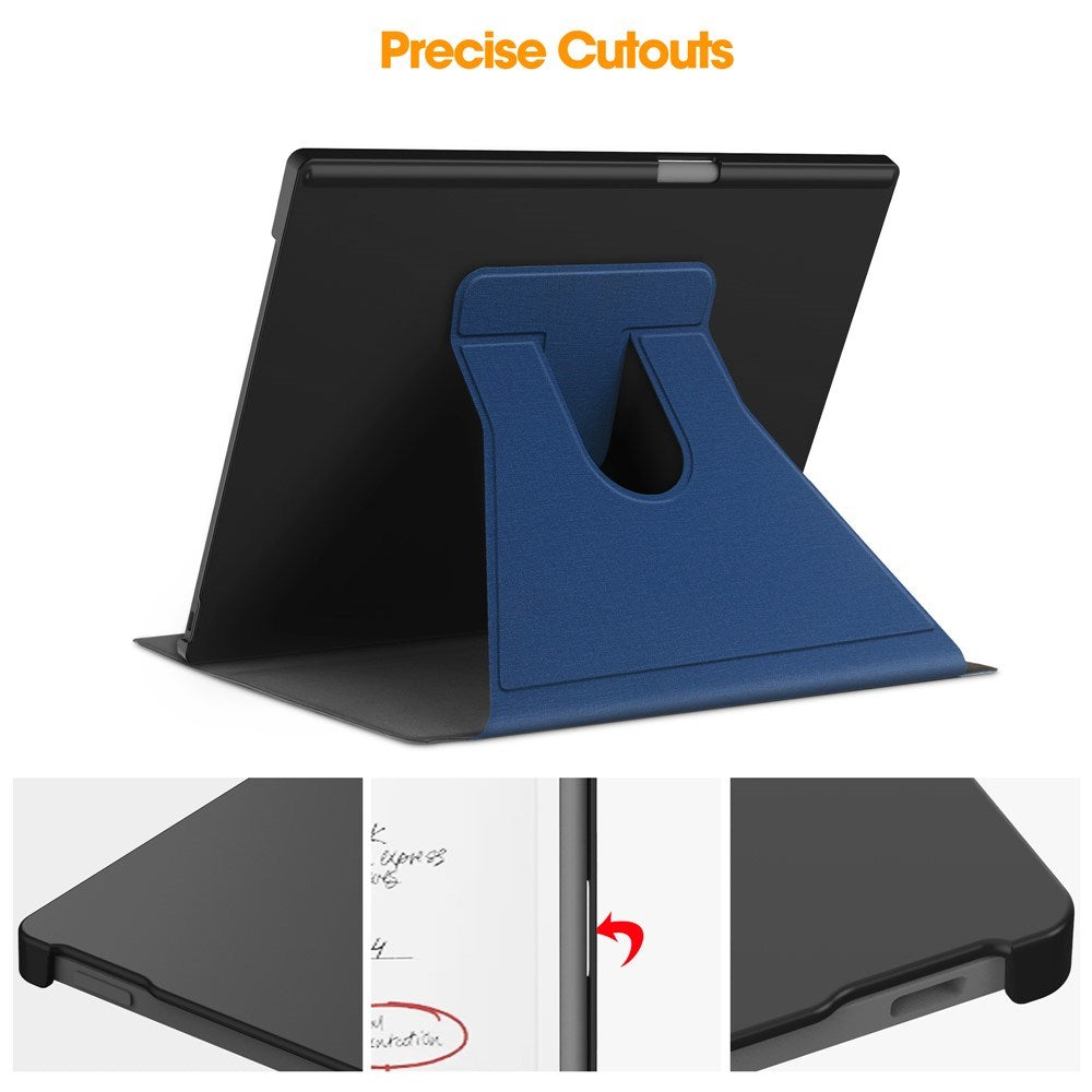 ReMarkable Paper Pro EIDERWOOD Kunstlæder Plast Cover - Pen Holder - Blå