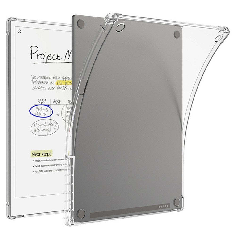 ReMarkable Paper Pro EIDERWOOD Fleksibelt Plast Bagsidecover - Gennemsigtig