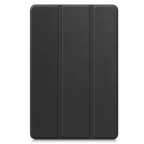 Samsung Galaxy Tab S10 FE+ (Plus) - EIDERWOOD Kunstlæder Flip Cover m. Ståfunktion & Pencil Holder - Sort