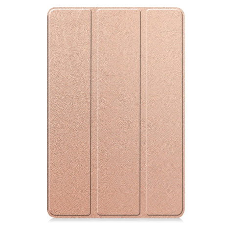 Samsung Galaxy Tab S10 FE+ (Plus) - EIDERWOOD Kunstlæder Flip Cover m. Ståfunktion & Pencil Holder - Rose Gold