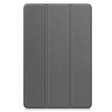 Samsung Galaxy Tab S10 FE+ (Plus) - EIDERWOOD Kunstlæder Flip Cover m. Ståfunktion & Pencil Holder - Grå