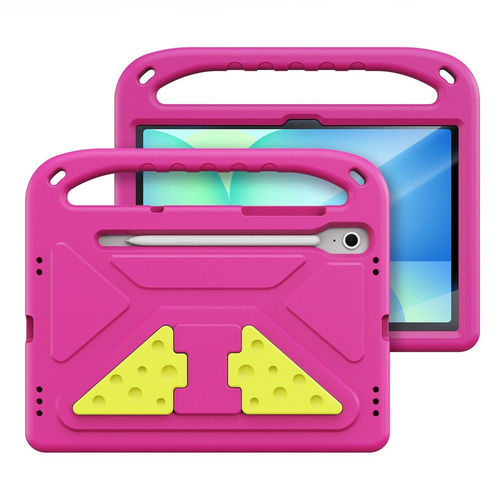 DUX DUCIS Samsung Galaxy Tab S10 Lite / S10 FE / S9 FE / S9 / S8 / S7 EVA Tablet Børnecover - Ståfunktion & Stylus Pen-Holder - Pink
