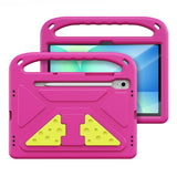 DUX DUCIS Samsung Galaxy Tab S10 Lite / S10 FE / S9 FE / S9 / S8 / S7 EVA Tablet Børnecover - Ståfunktion & Stylus Pen-Holder - Pink