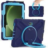 Samsung Galaxy Tab Active5 Pro / Active4 Pro EIDERWOOD Plast Børne Cover m. Kickstand & Strop - Blå