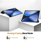 EIDERWOOD OnePlus Pad 3 Kunstlæder Flip Cover - Sort