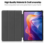 EIDERWOOD Xiaomi Redmi Pad 2 Kunstlæder Flip Tablet Cover - Grå