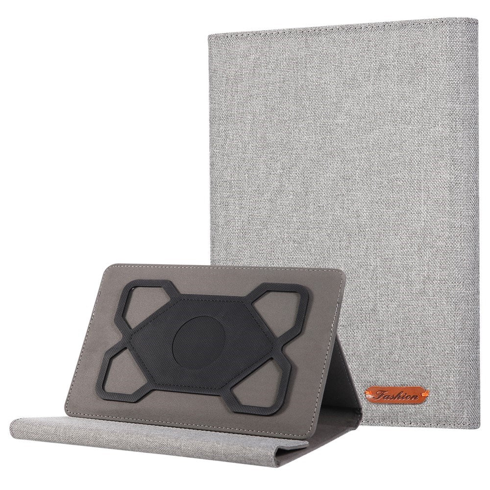 Universal Tablet Flip Cover m. Ståfunktion - EIDERWOOD - 13.5 x 21.5 cm - Grå