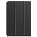 EIDERWOOD Lenovo Idea Tab 11 Kunstlæder Flip Tablet Cover m. Penholder - Sort