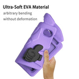 iPad Mini (2024 / 2021) - EIDERWOOD Børne Cover m. Thumb Kickstand - Lilla