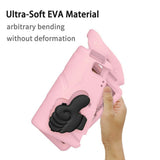 EIDERWOOD iPad 10.2" (2021 / 2020 / 2019) / Air (2019) Børne Tablet Cover m. Indbygget Ståfunktion - Lyserød