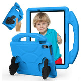 EIDERWOOD iPad Air 11" (2026 / 2025 / 2024) Børne Tablet Cover m. Indbygget Ståfunktion - Blå