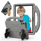 EIDERWOOD iPad Air 11" (2026 / 2025 / 2024) Børne Tablet Cover m. Indbygget Ståfunktion - Grå