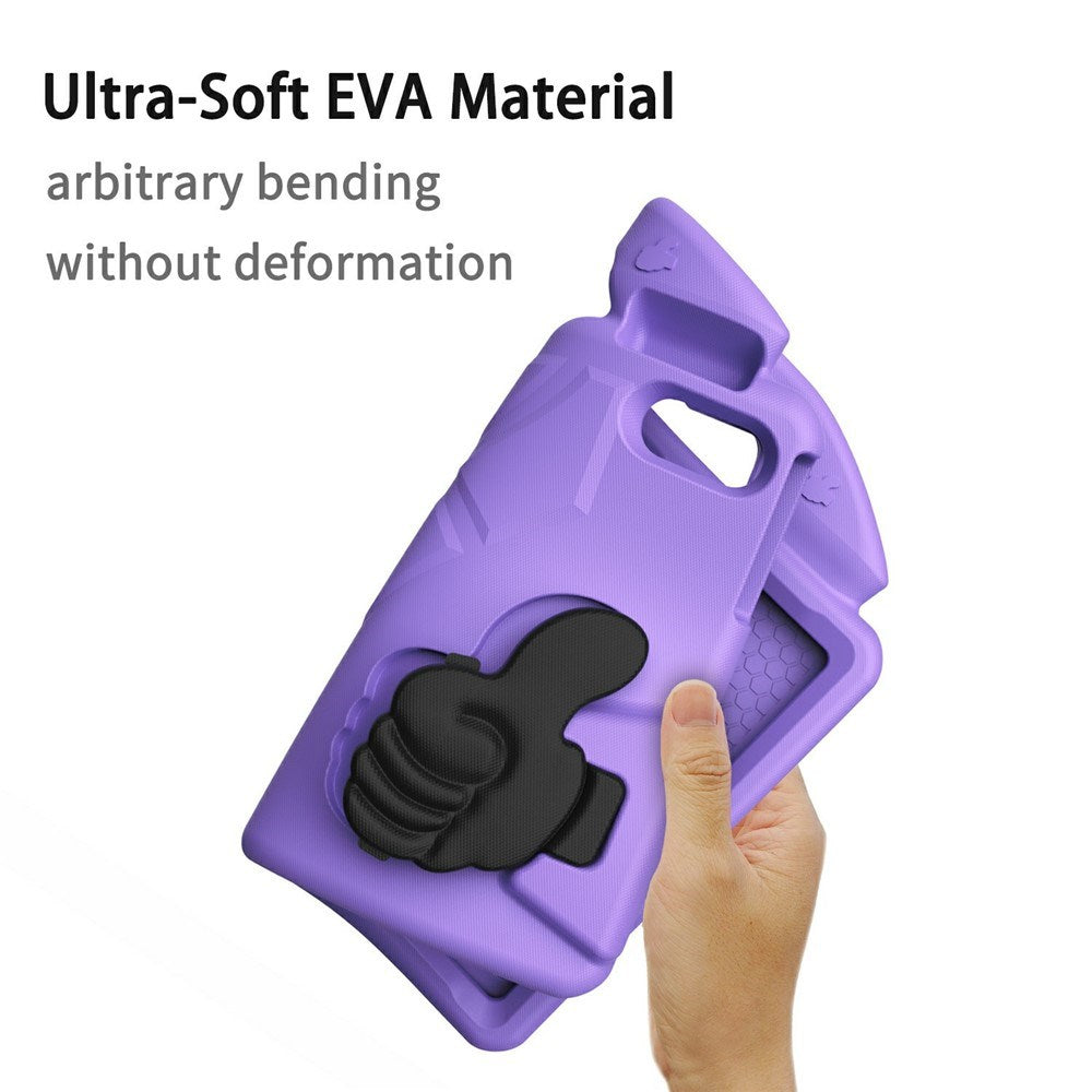 EIDERWOOD iPad Air 11" (2026 / 2025 / 2024) Børne Tablet Cover m. Indbygget Ståfunktion - Lilla
